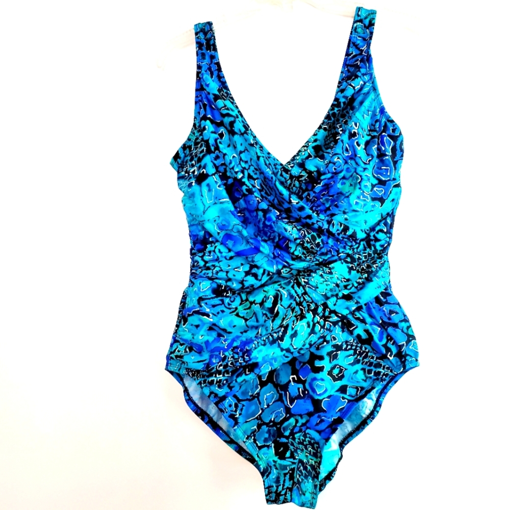 Miraclesuit One Piece Swimsuit, Side Ruched Slimming Design